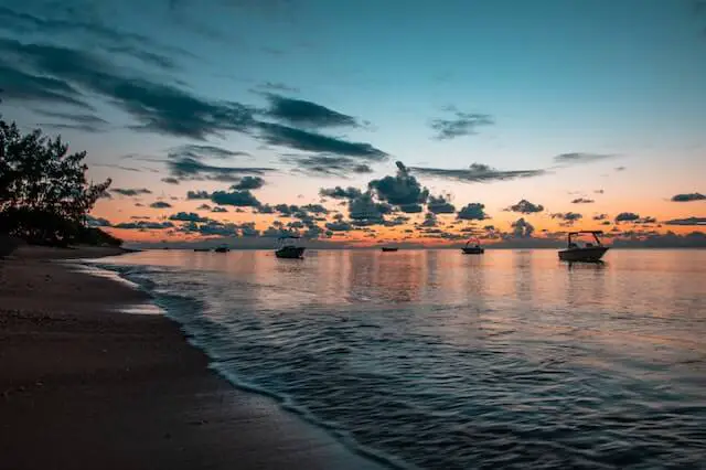 beach view during dawn