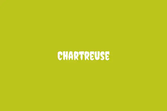Chartreuse color