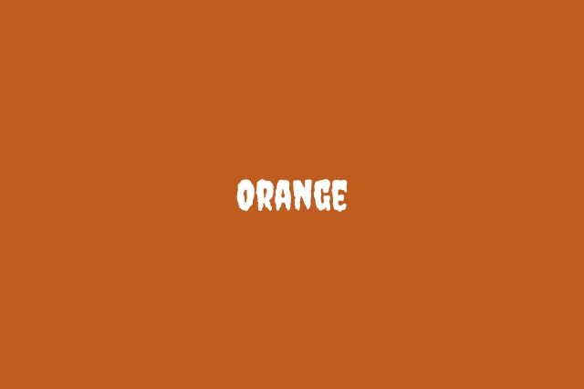 dark orange